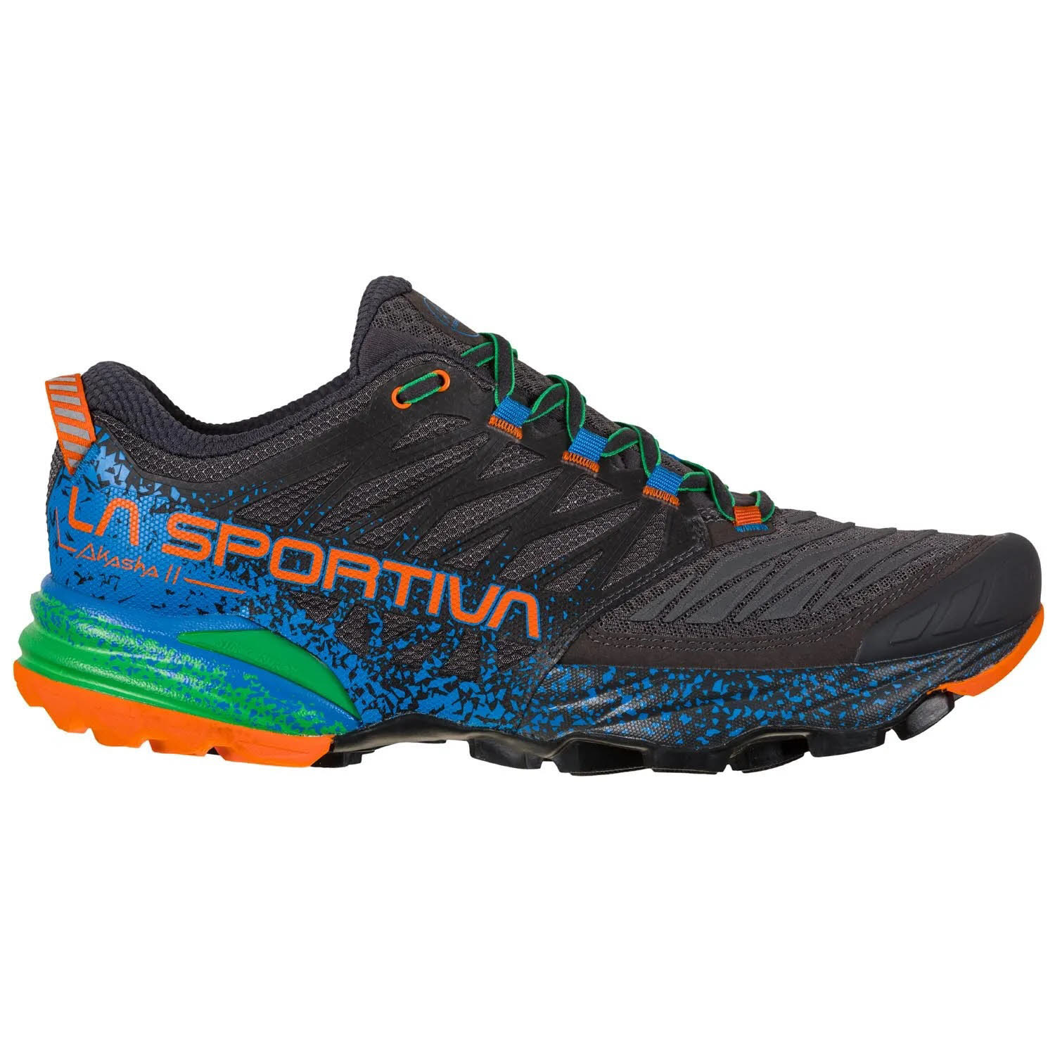 La Sportiva Akasha II Herren Joggingschuhe Laufschuhe Trailrunningschuhe schwarz