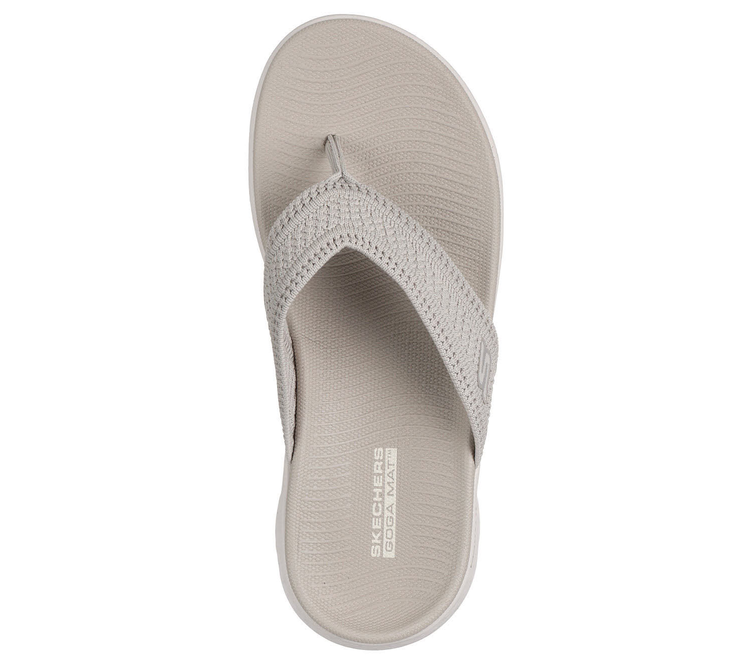 Skechers GO WALK FLEX SANDAL - HOLLY Damen Flip-Flops grau