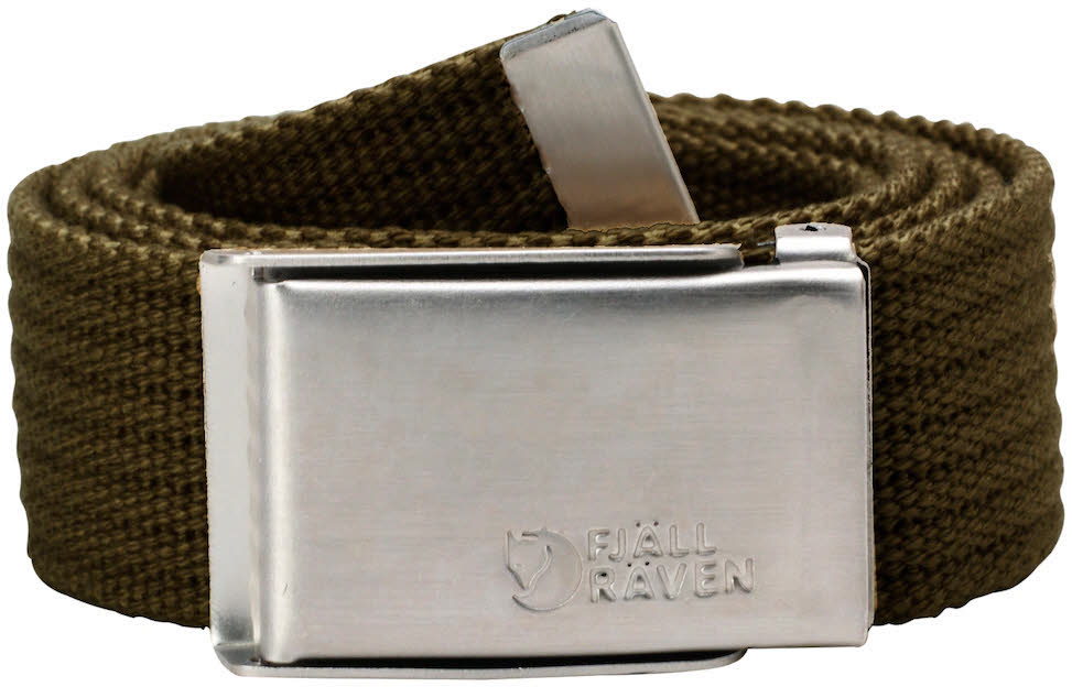 Fjällräven Canvas Belt Gürtel Metallschnalle Segeltuchgürtel 3cm Unisex NEU