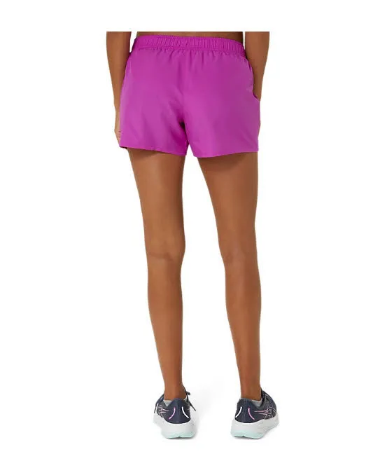 ASICS CORE 4IN SHORT Laufshort Trainingsshort Damen pink