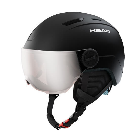 Head MOJO VISOR Skihelm mit Visier Kinder schwarz