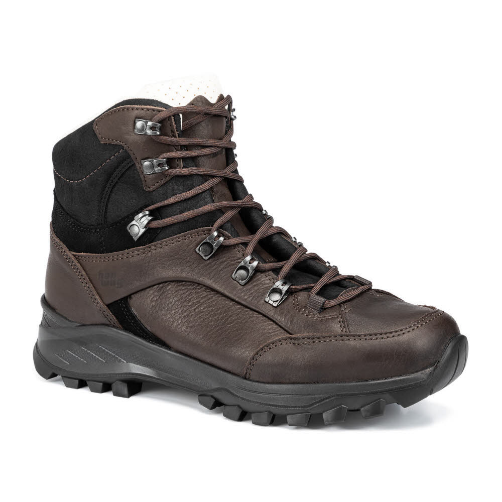 Hanwag Bangri Herren Wanderschuhe Trekkingschuhe High chestnut/black