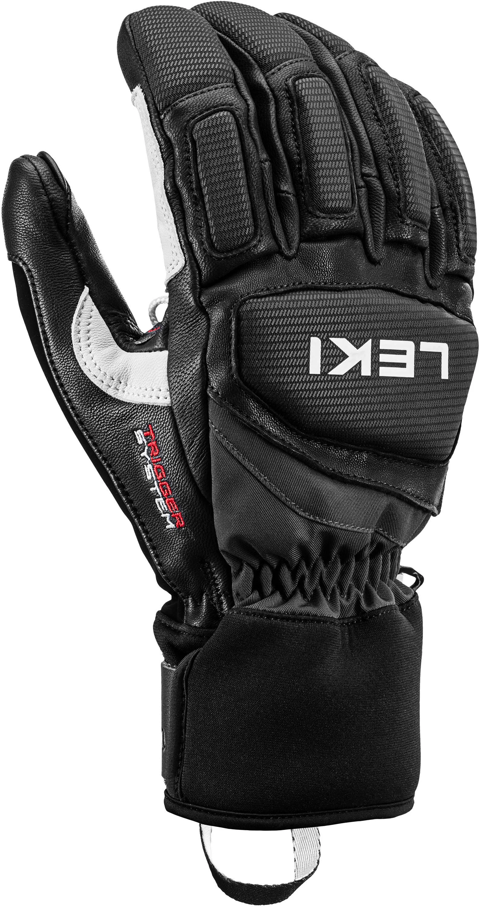Leki Griffin Pro 3D Unisex Winterhandschuhe Sporthandschuhe schwarz-weiß