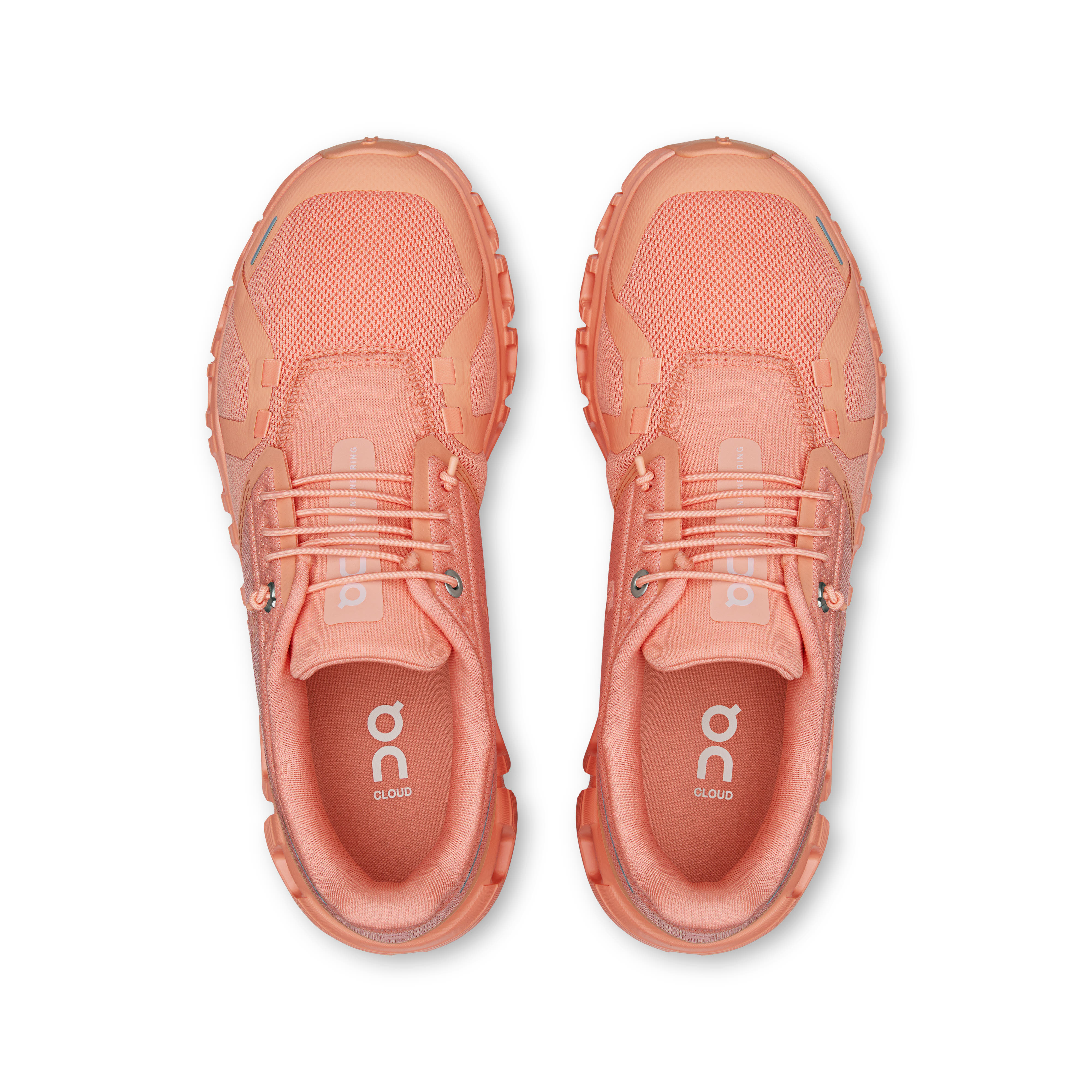 ON Cloud 6 Damen Sneaker Freizeitschuhe hellrot