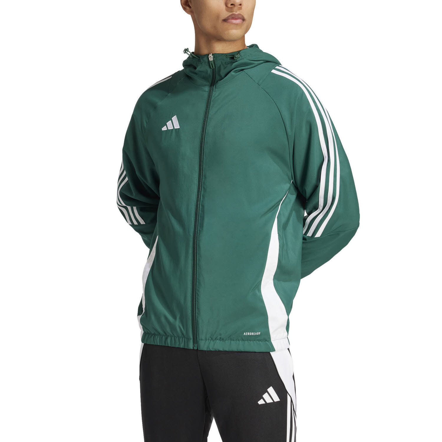 adidas Tiro24 Windbreaker Herren Windjacke Outdoorjacke grün