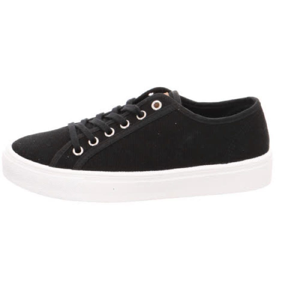 Natural Sense Sneaker Damen Schnürer sportive schwarz