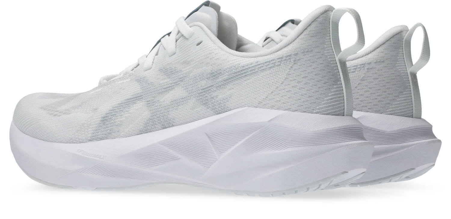 ASICS Novablast 5 Damen Laufschuhe Joggingschuhe White/Piedmont Grey