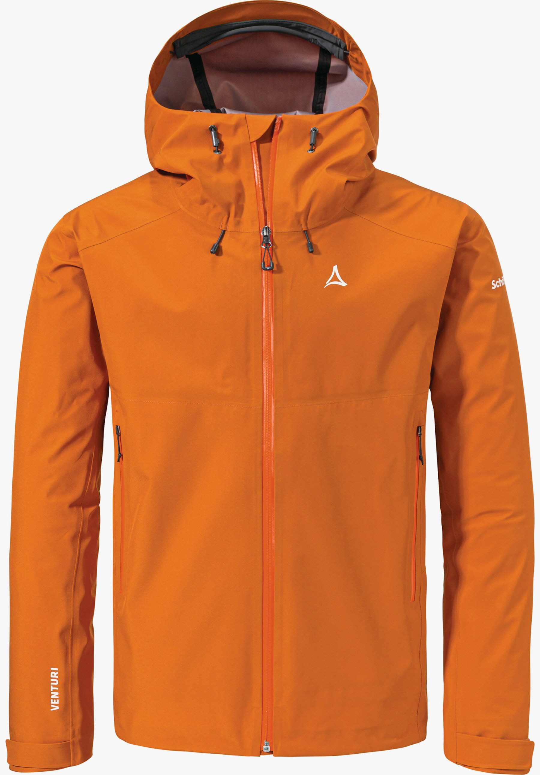 Schöffel CASCATA Herren Regenjacke Kapuzenjacke orange