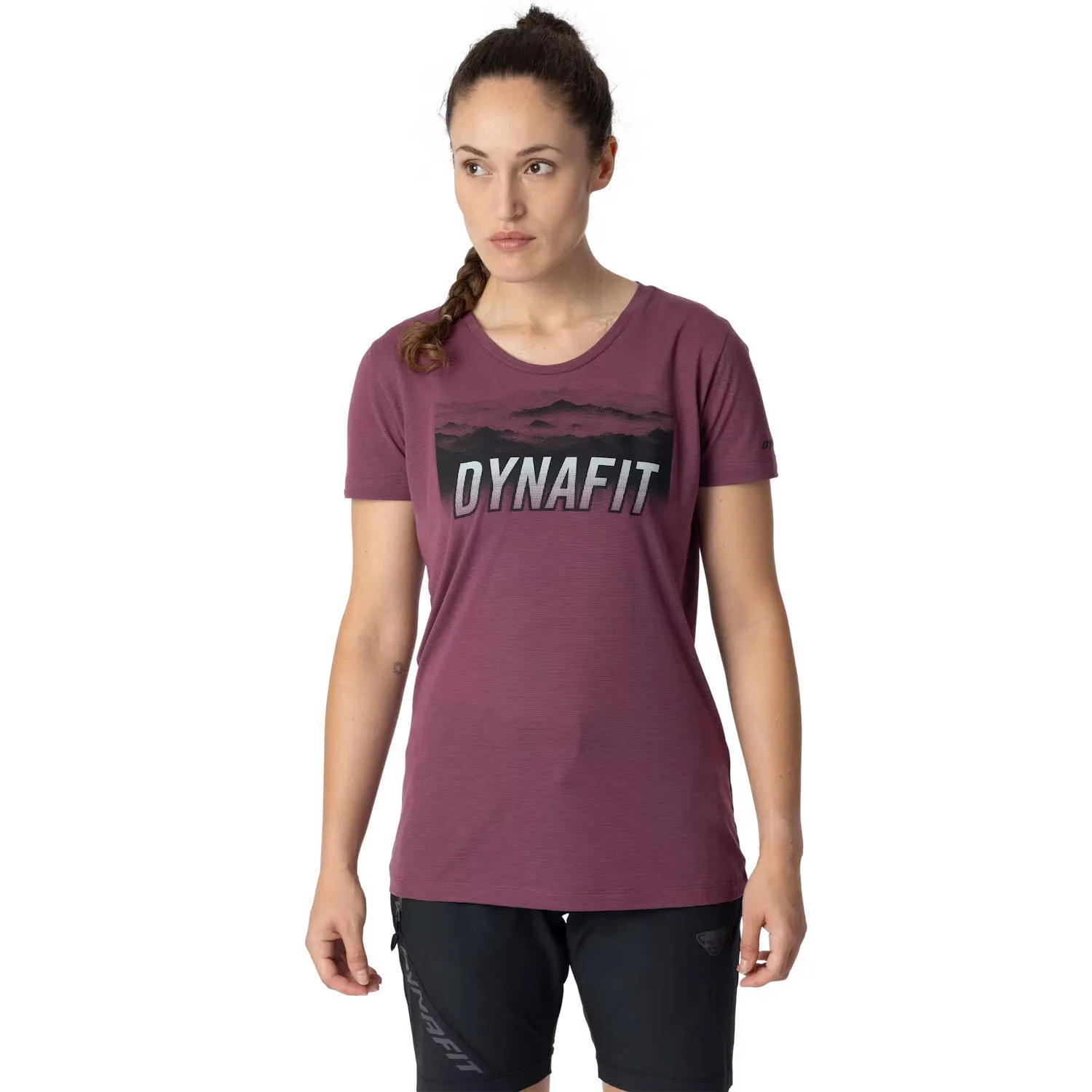 Dynafit TRANSALPER GRAPHIC S/S TEE W Damen T-Shirt Funktionsshirt amaranth