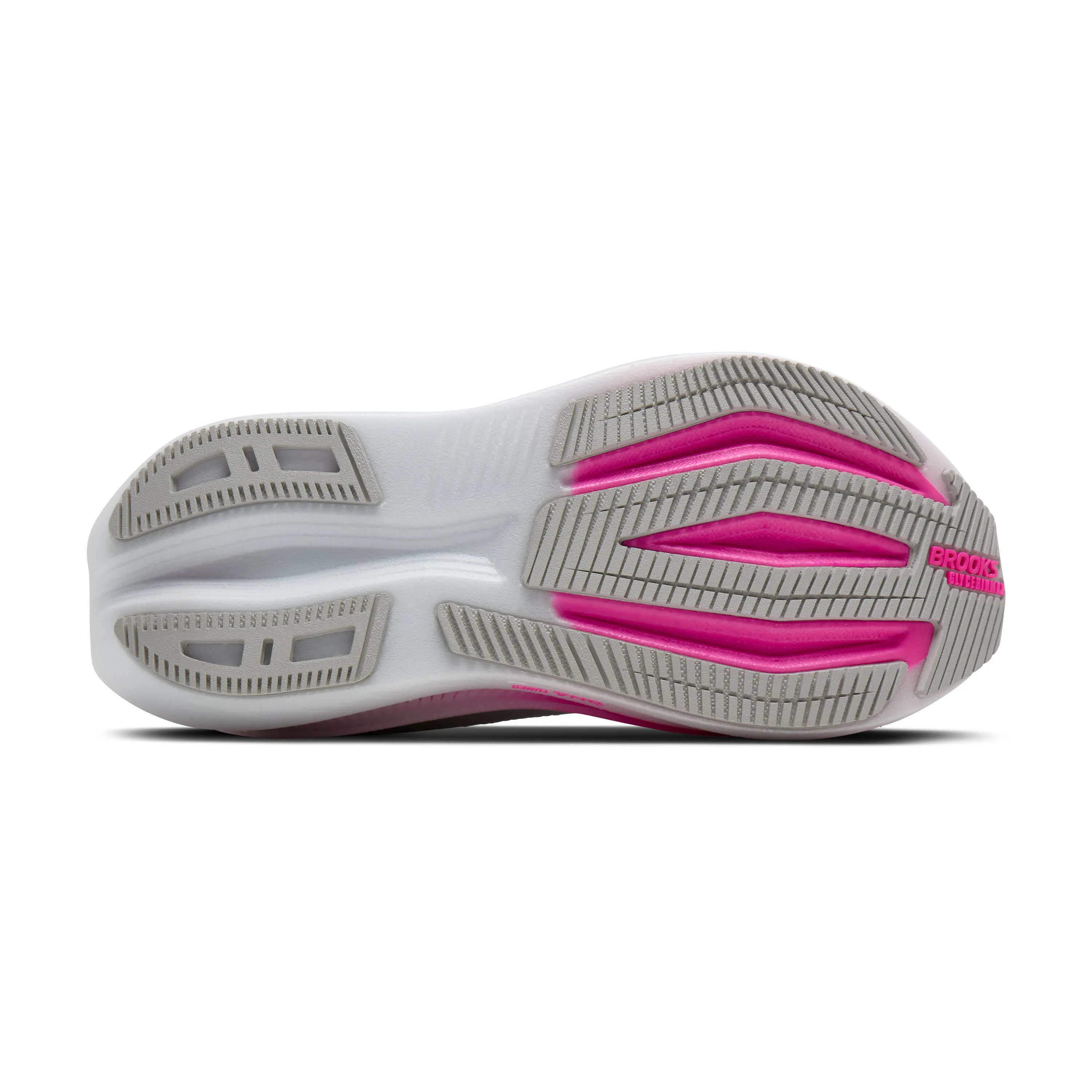 Brooks Glycerin Max 2 Damen Joggingschuhe Laufschuhe grau/pink