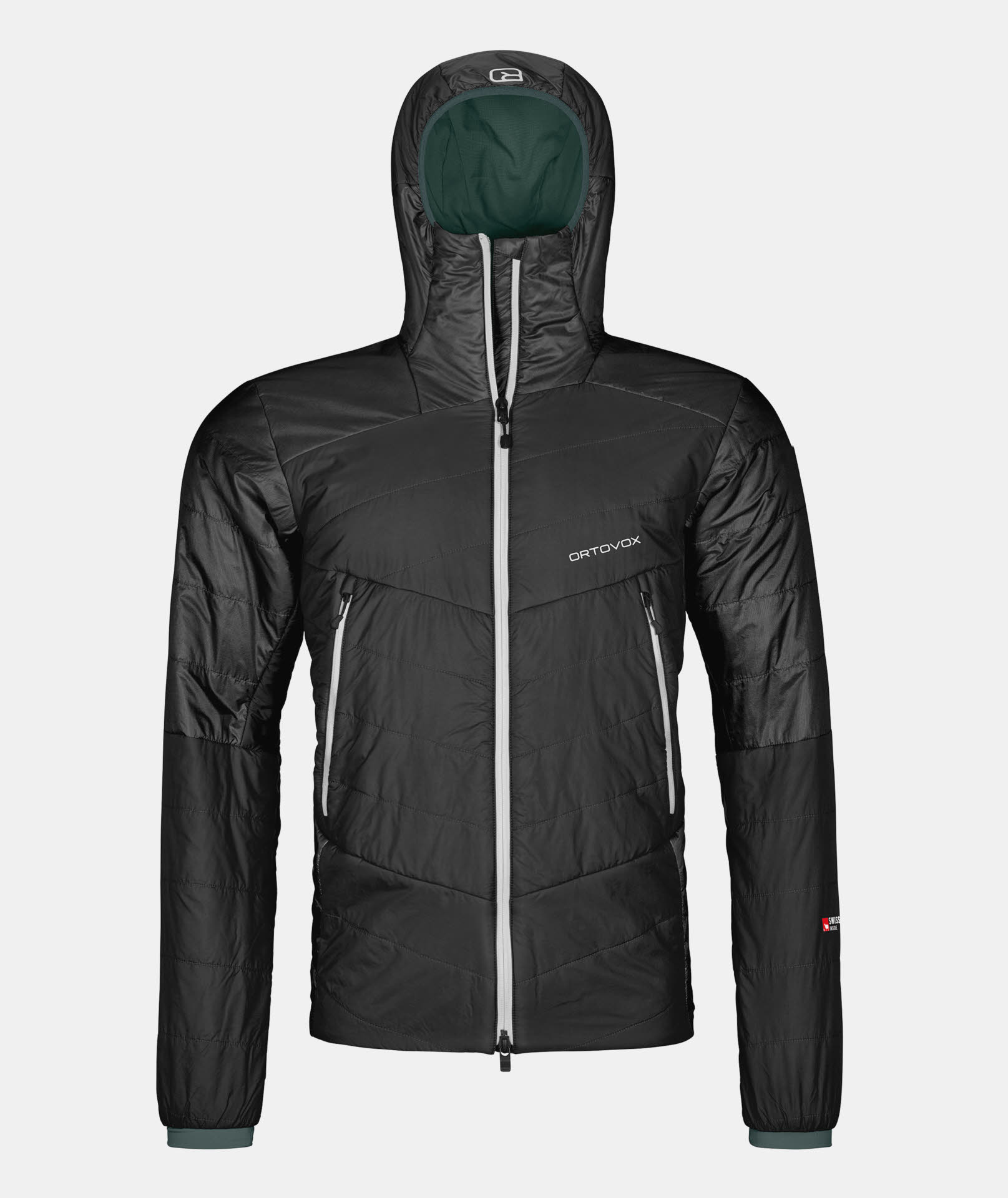 Ortovox WESTALPEN SWISSWOOL JACKET M Daunenjacke Kapuzenjacke Herren schwarz