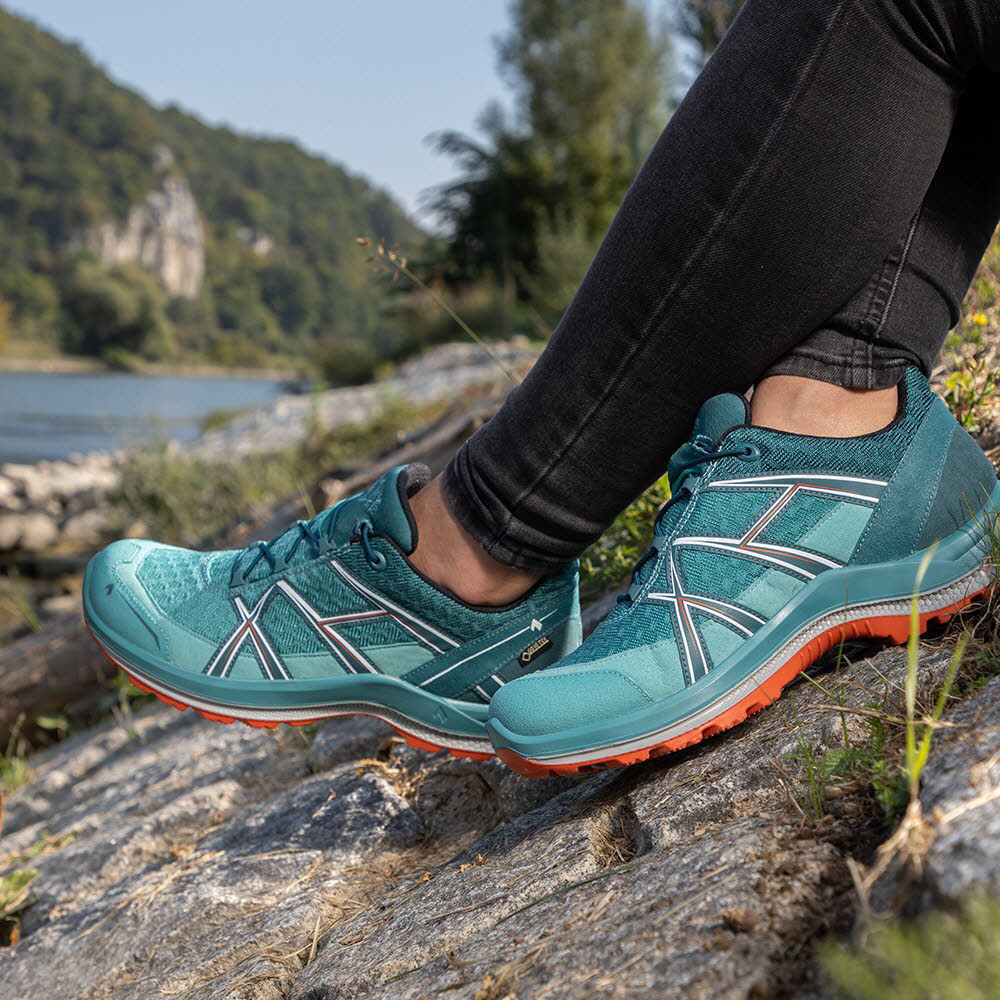 HAIX Black Eagle Adventure 2.2 GTX Trekkingschuhe Outdoor Damen blau NEU