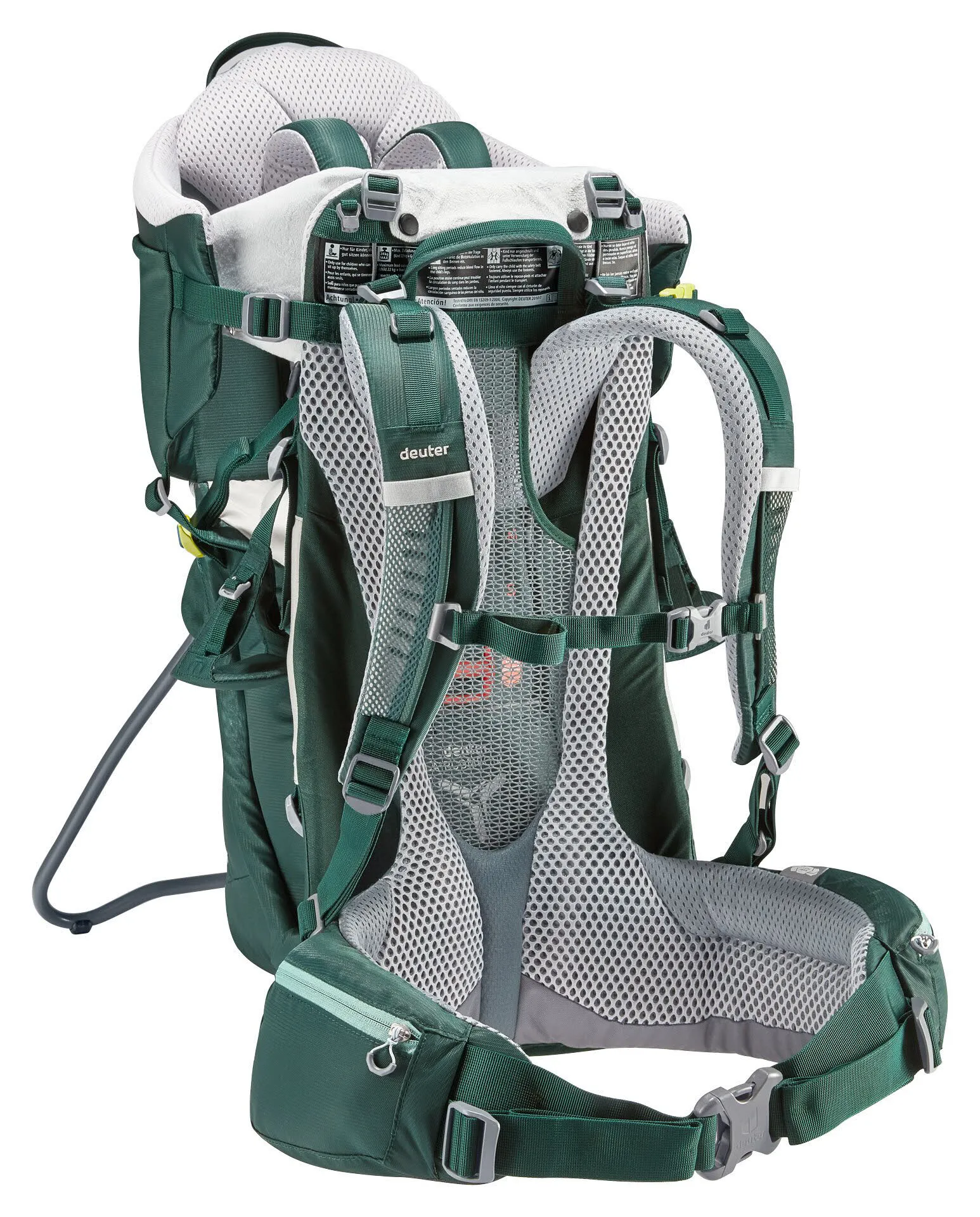 Deuter Kid Comfort Kindertrage Kraxe grün