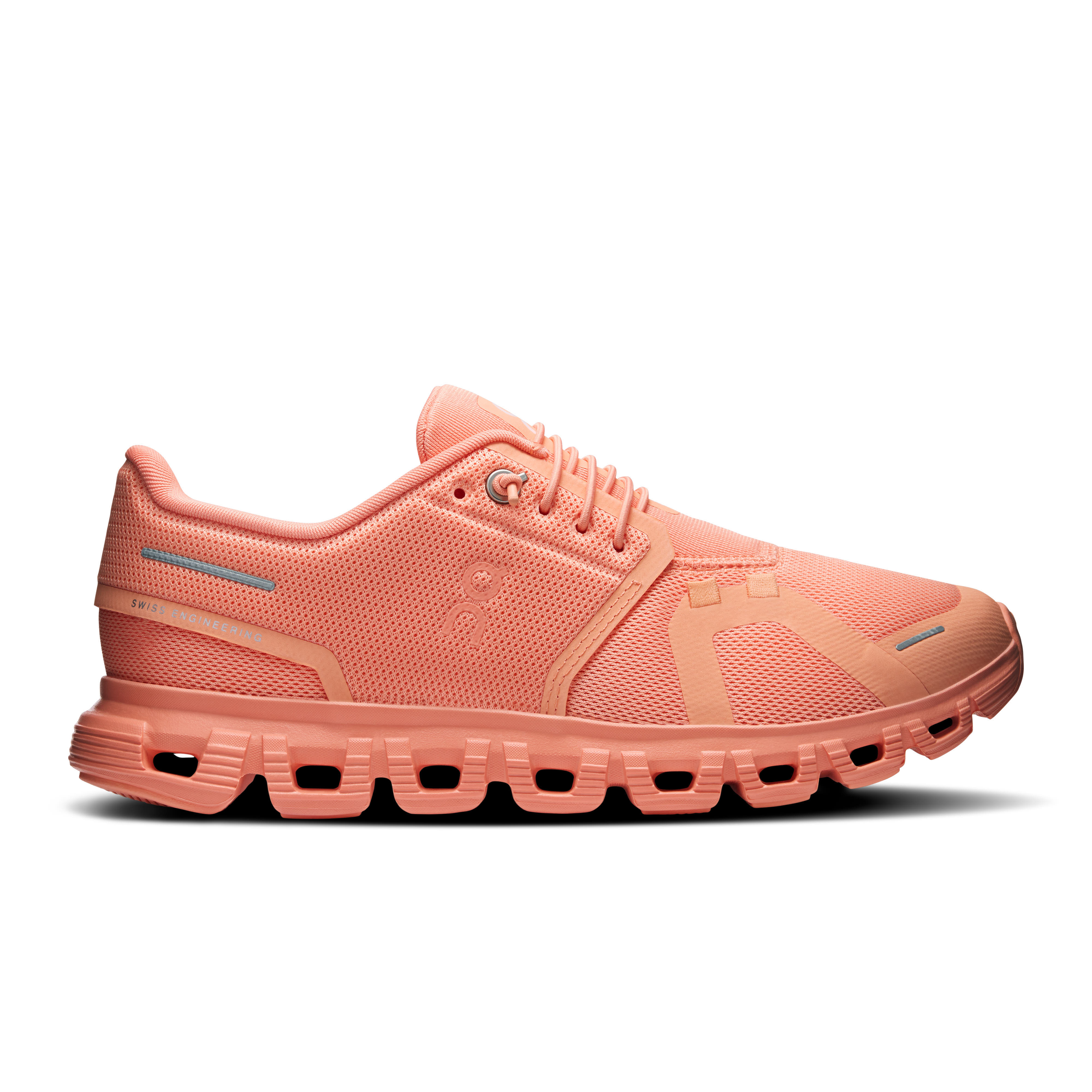ON Cloud 6 Damen Sneaker Freizeitschuhe hellrot