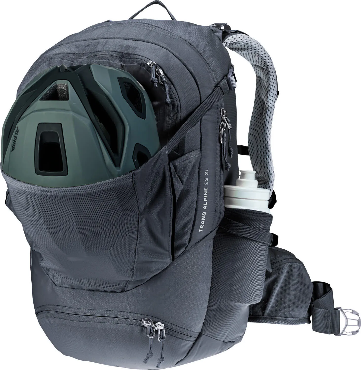 Deuter Trans Alpine 22 SL Damen Fahrradrucksack Freizeitrucksack schwarz