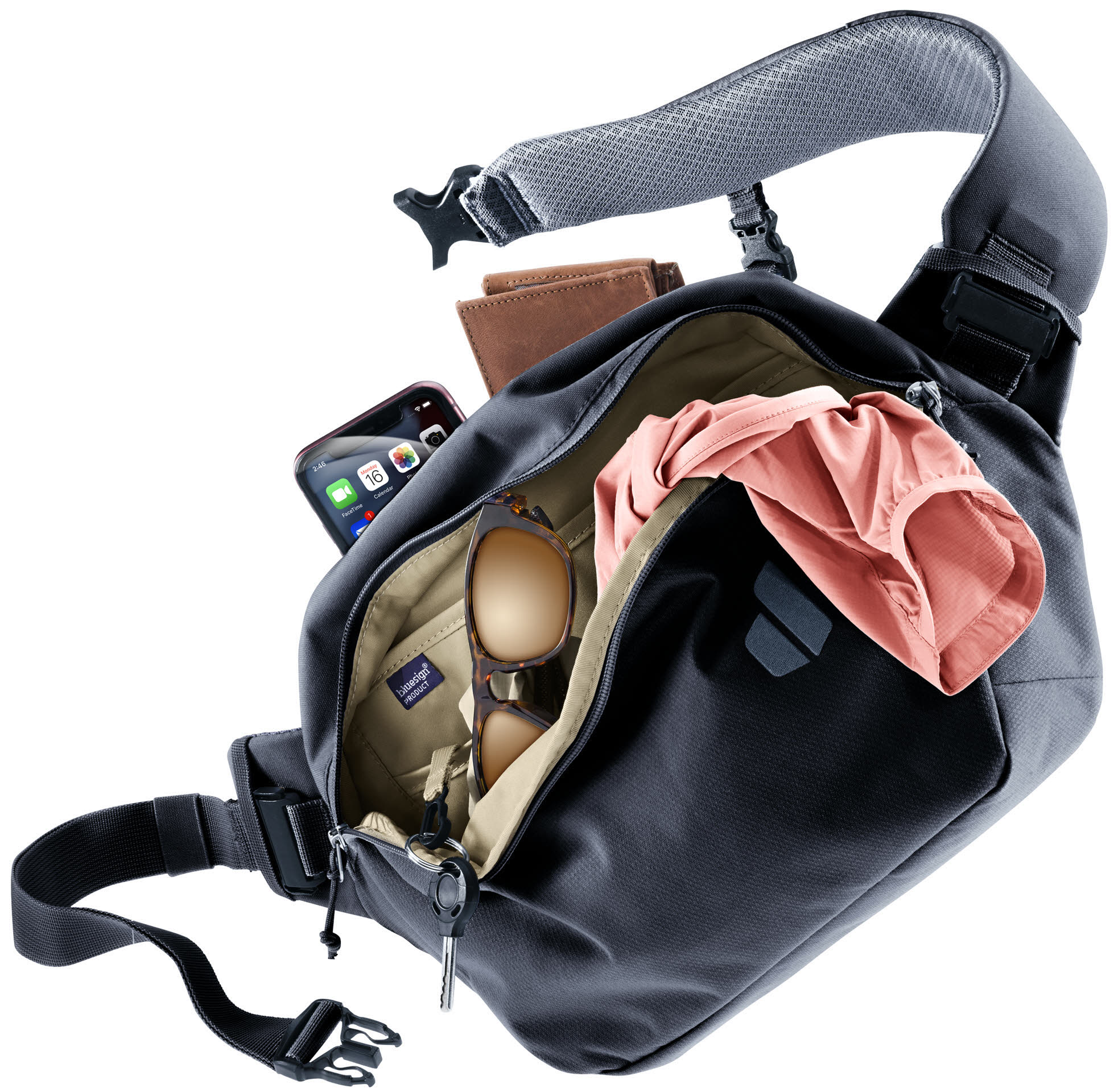 Deuter Stroof 5 Umhängetasche black