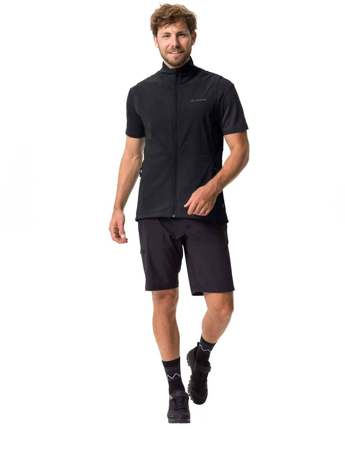 Vaude Yaras Weste Herren Fahrradweste schwarz