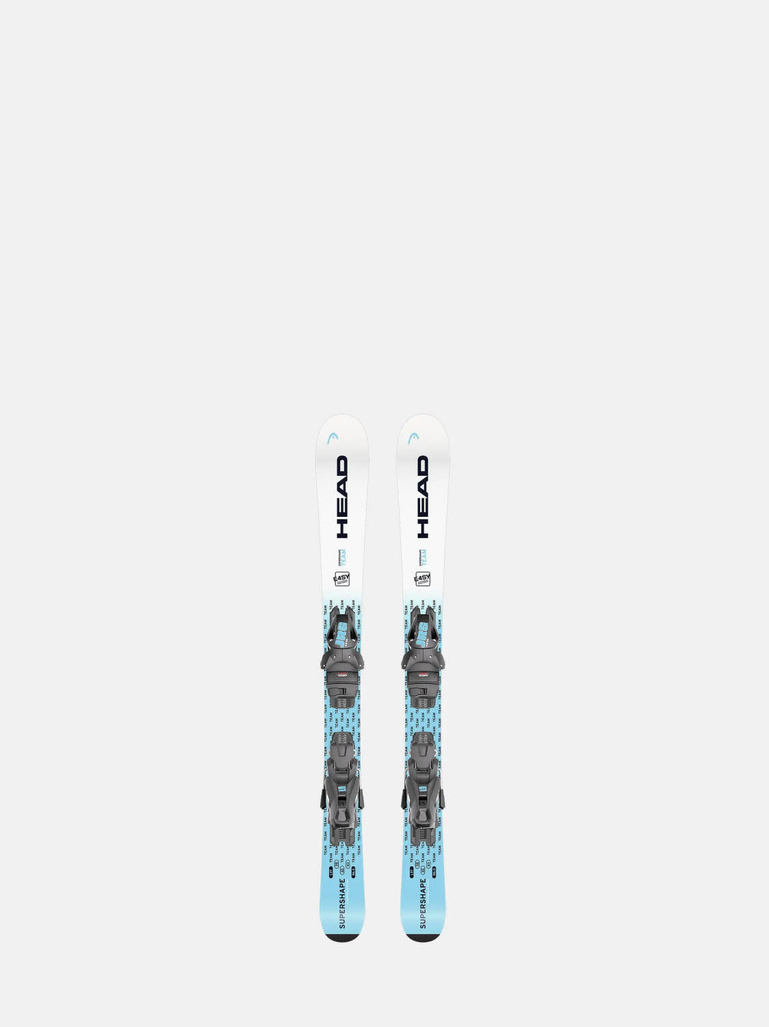 Head Supershape Team Easy + JRS 7.5 GW CA (127-157cm) Kinder Ski Einsteiger 26/27 blau