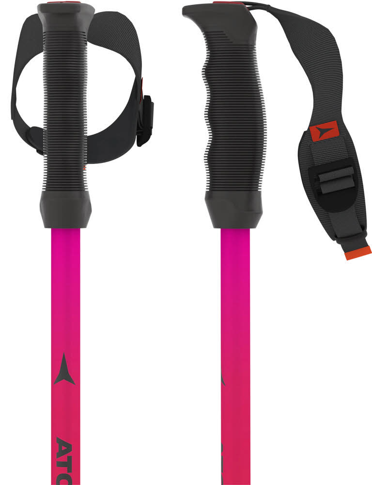 Atomic Redster RS SQS Unisex Skistöcke Ski Poles red tension
