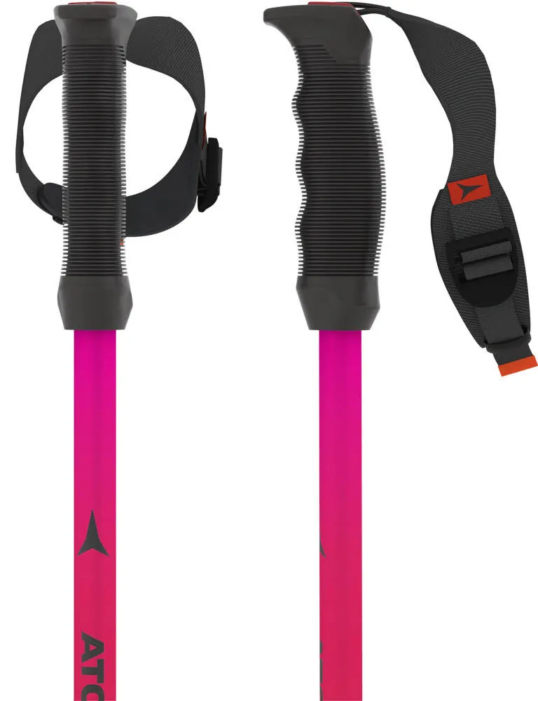 Atomic Redster RS SQS Unisex Skistöcke Ski Poles red tension