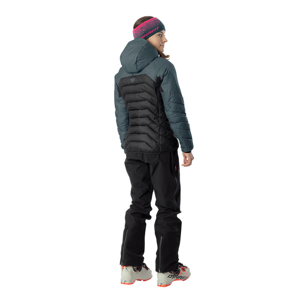Dynafit RADICAL INS HOOD JKT Damen Isolationsjacke Outdoorjacke grau