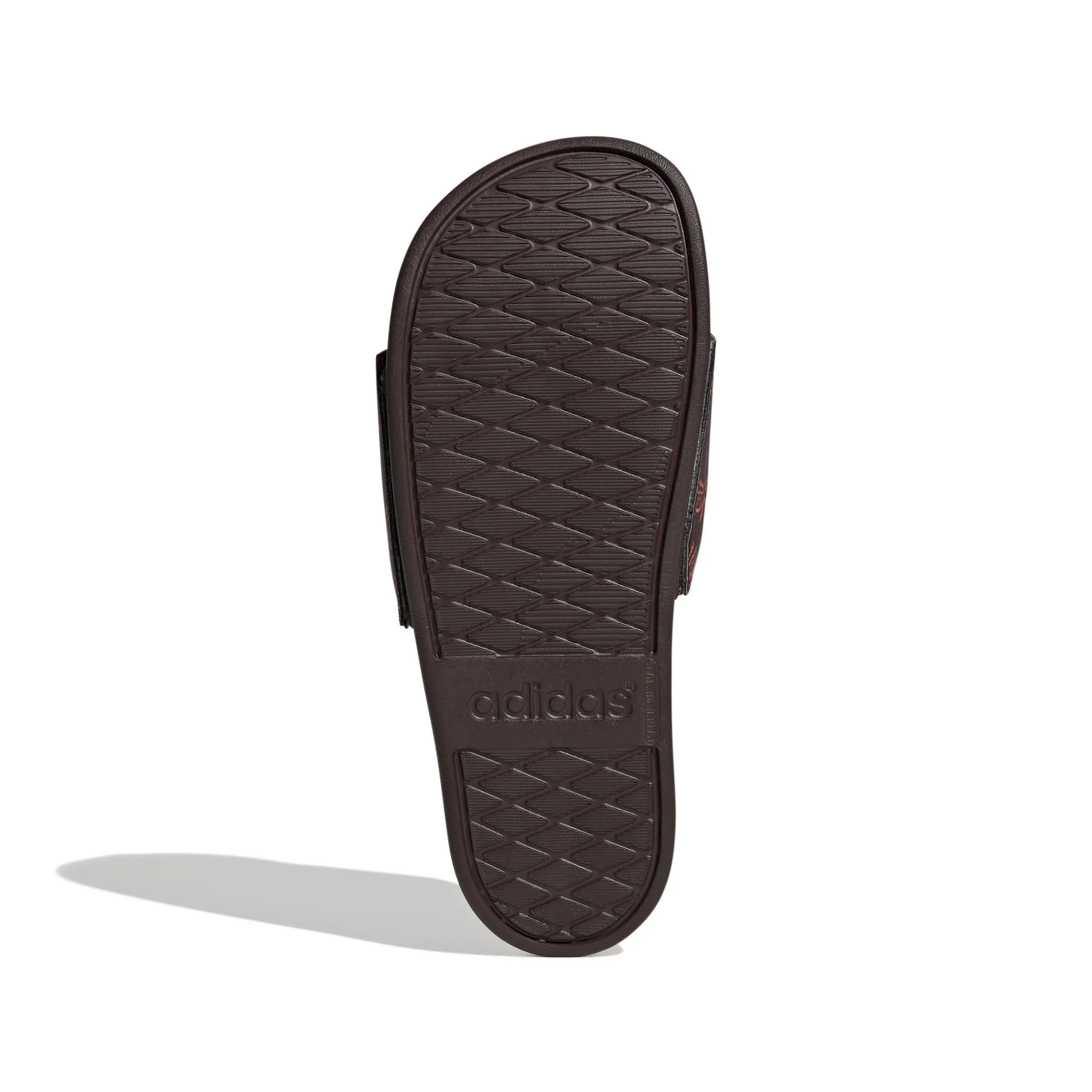 adidas adilette comfort Sandale Badeschuh Damen braun orange