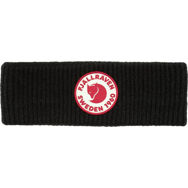 Fjällräven 1960 Logo Headband Stirnband schwarz