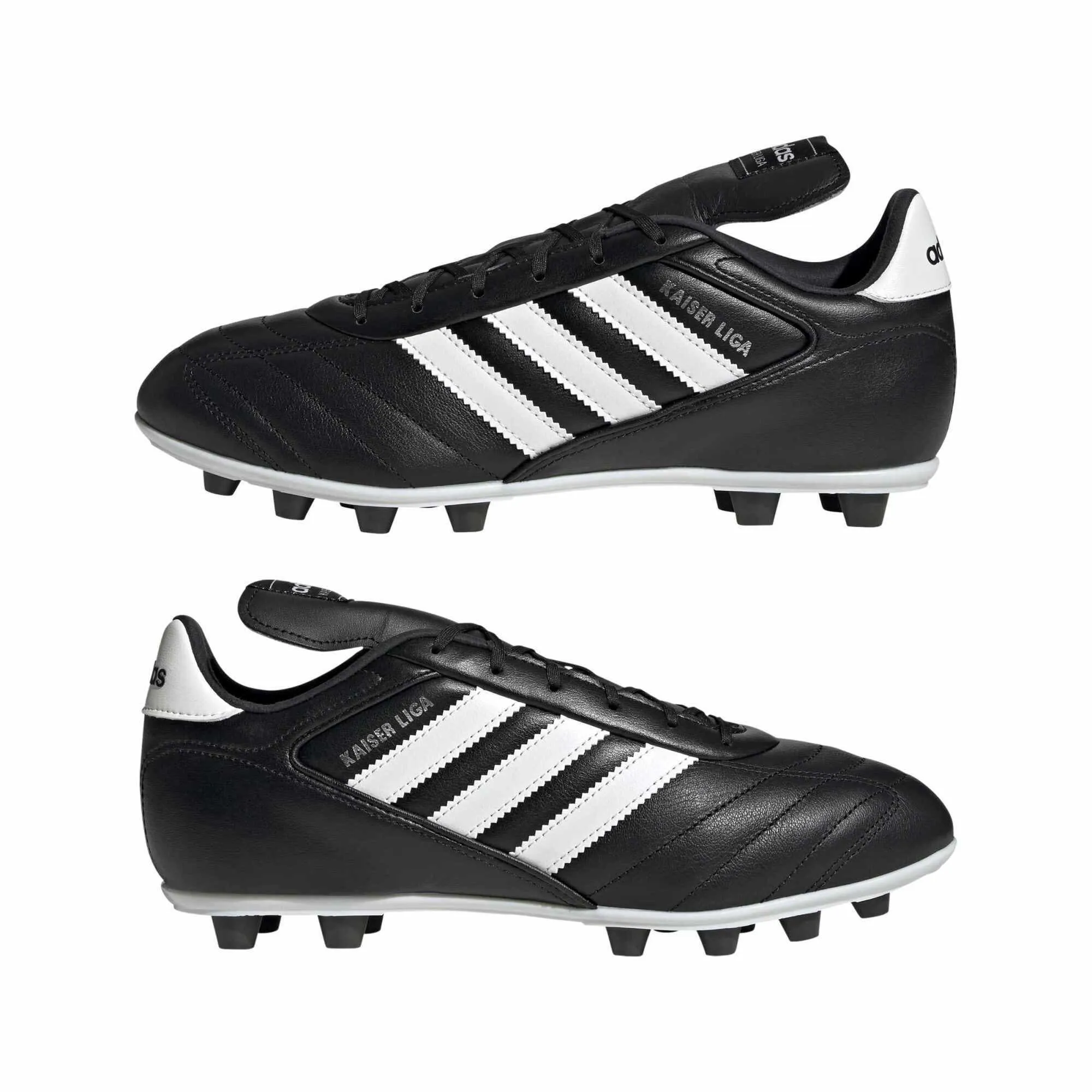 adidas KAISER LIGA 2 FG Herren Fußballschuhe Stollenschuhe schwarz/weiß