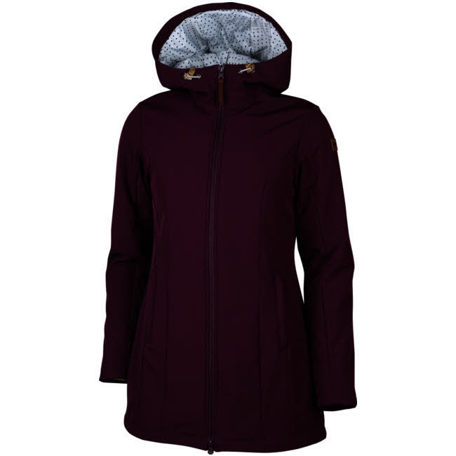 Icepeak Prato Softshellmantel Parka lila Damen NEU