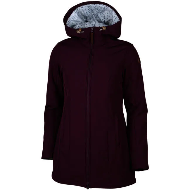 Icepeak Prato Softshellmantel Parka lila Damen NEU
