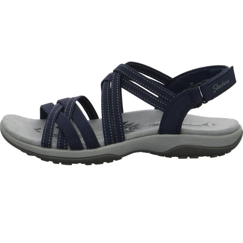 Skechers Reggae Slim - Summer Getaway Damen Sandalen blau