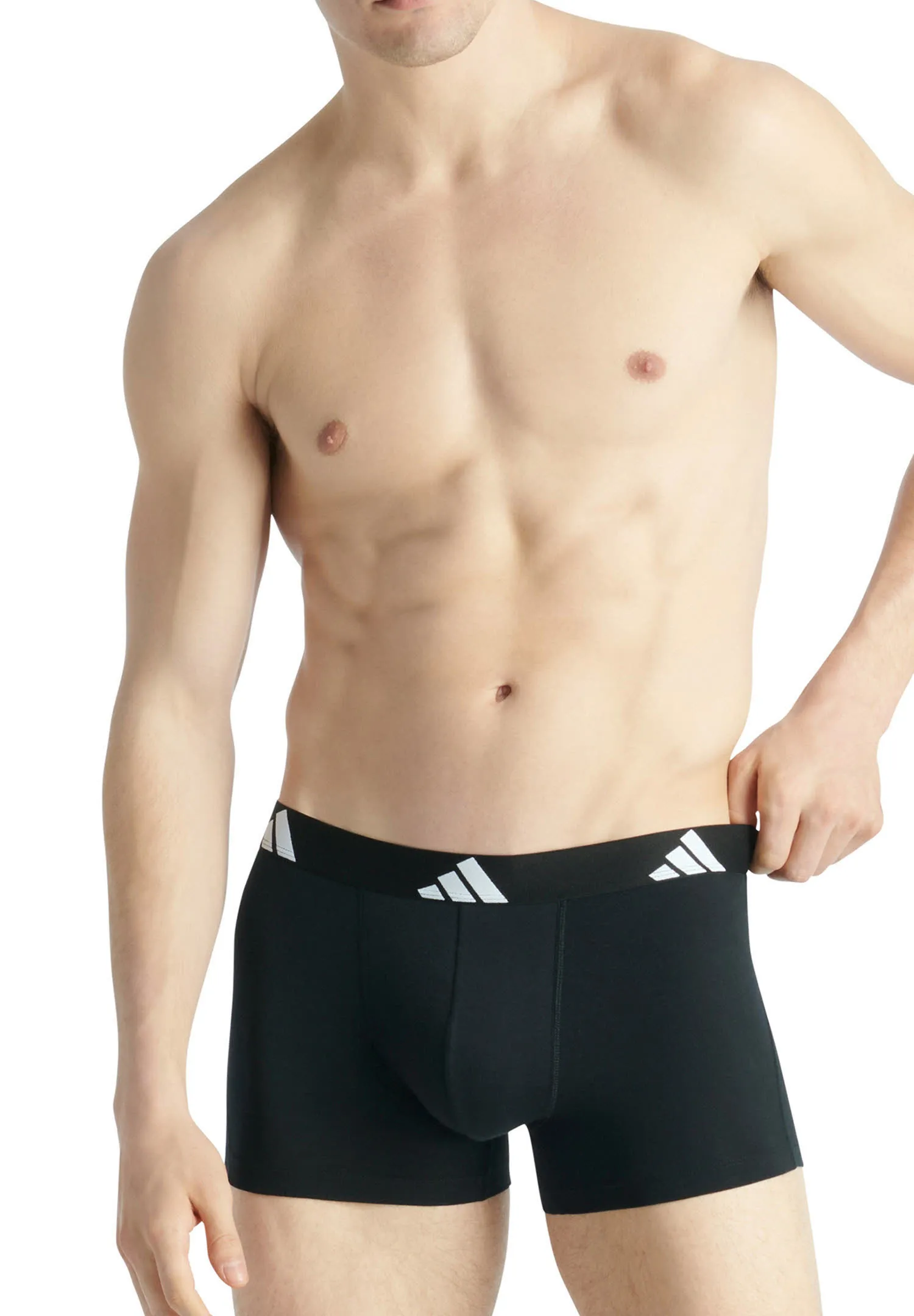 adidas Herren Trunk 3er Set schwarz