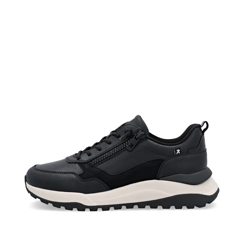 Rieker HWK Damen Halbschuhe Sneaker Low schwarz