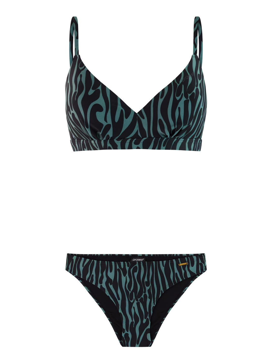 Protest PRTErrori Damen Bikini-Set laurel green