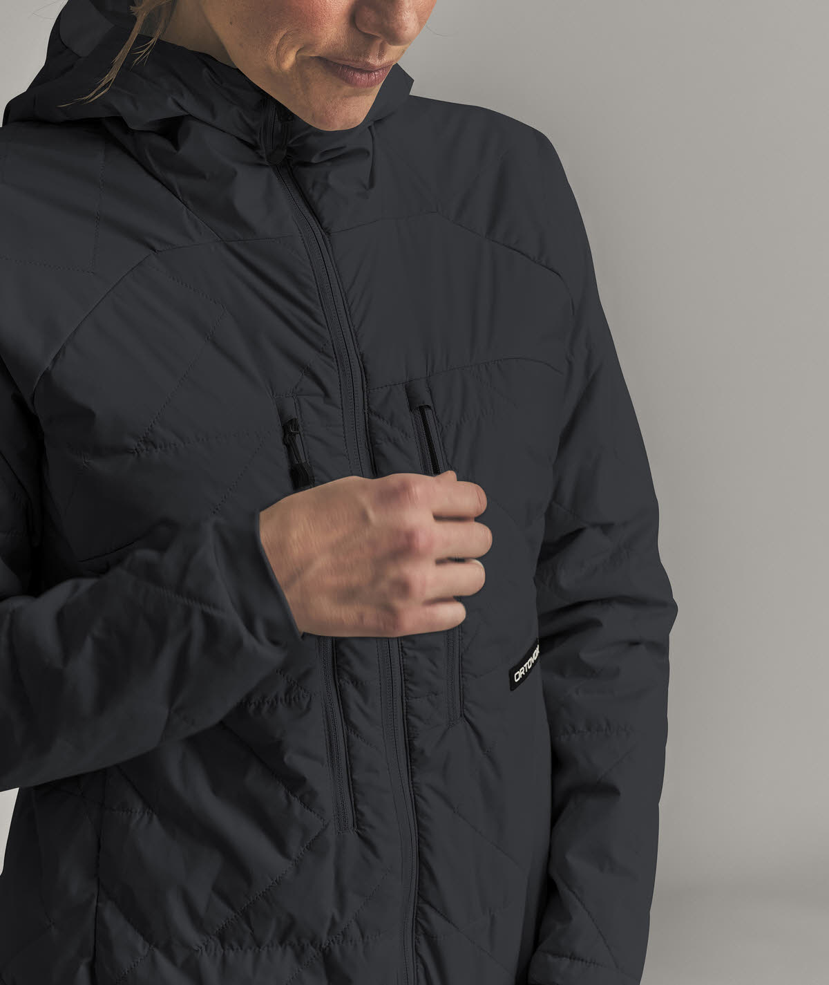 Ortovox Venet swisswool Daunenjacke Loftjacke Damen schwarz