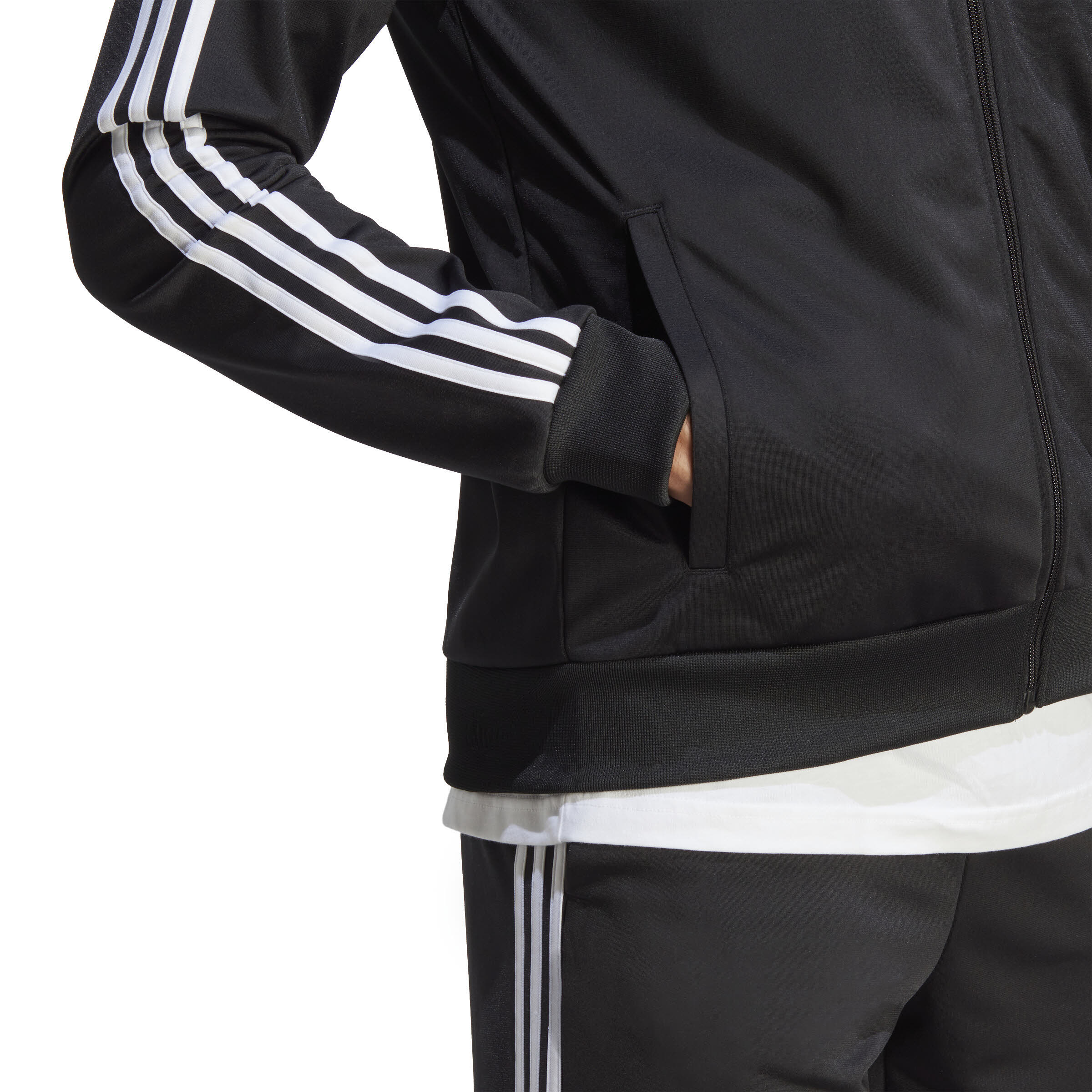 adidas M 3S TR TT TS Herren Tracksuit Sportanzug Herren schwarz