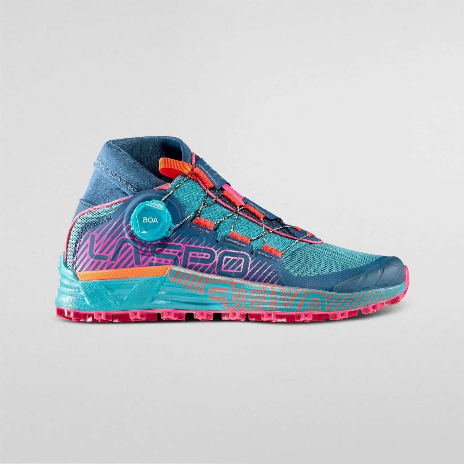 La Sportiva CYKLON Damen Trailrunning-Schuhe Laufschuhe blau/pink