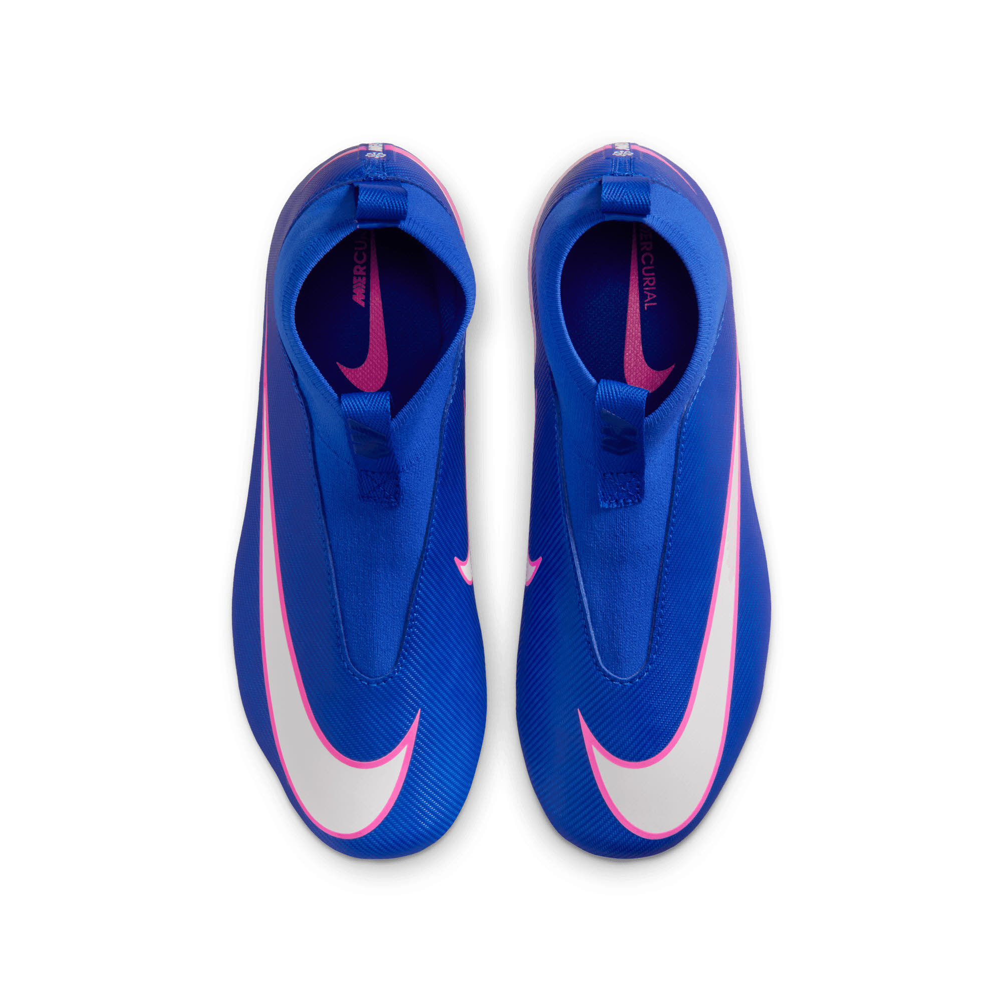 Nike Jr. Mercurial Superfly 10 Academy MG Kinder Fußballschuhe Stollen blau/weiß
