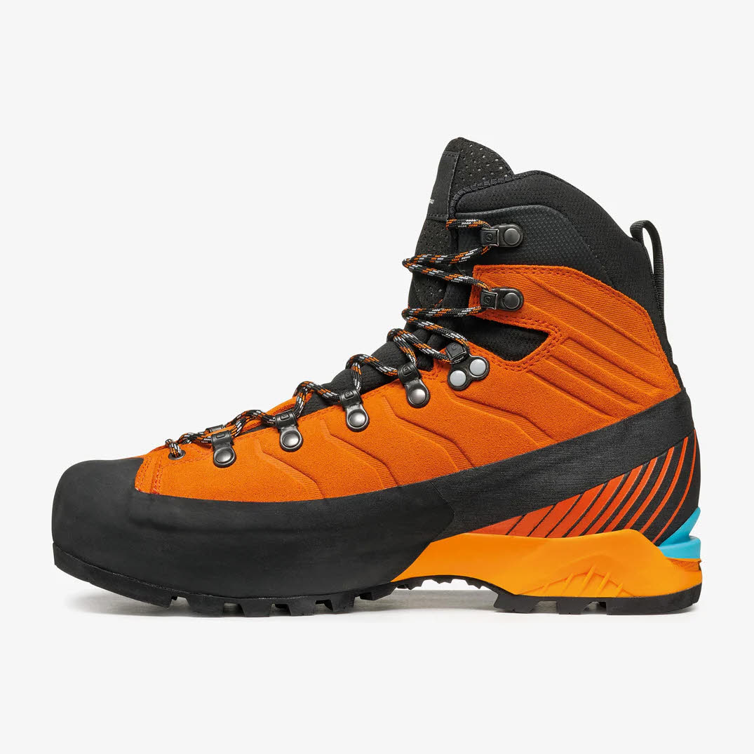 SCARPA RIBELLE HD Bergstiefel Herren orange leichter, bequemer Leder-Alpinistenschuh