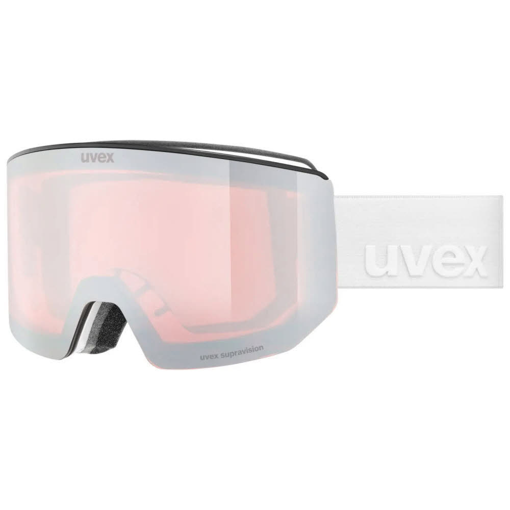 Uvex uvex lace ATTRACT Unisex Skibrille Snowboardbrille weiß matt
