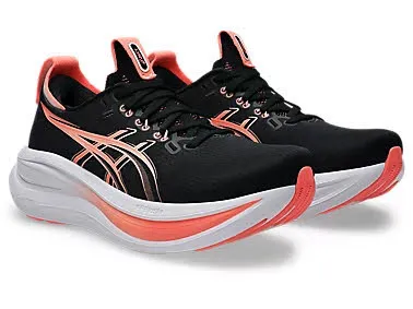 ASICS GEL-NIMBUS 28 Damen Laufschuhe Joggingschuhe schwarz/pink/weiß