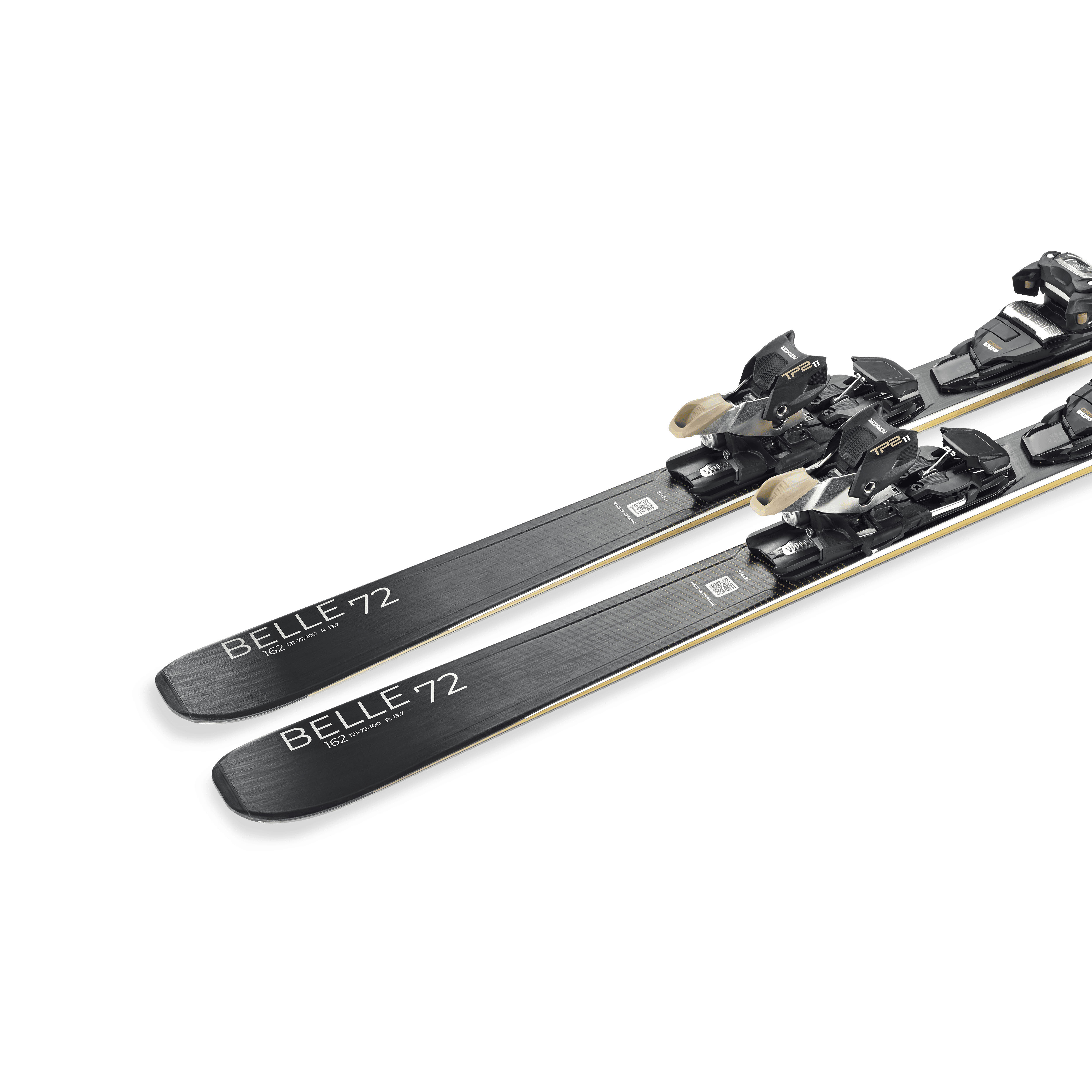 Nordica Belle DC 72 2025/26 Damen Allround Carver inkl. Bindung schwarz