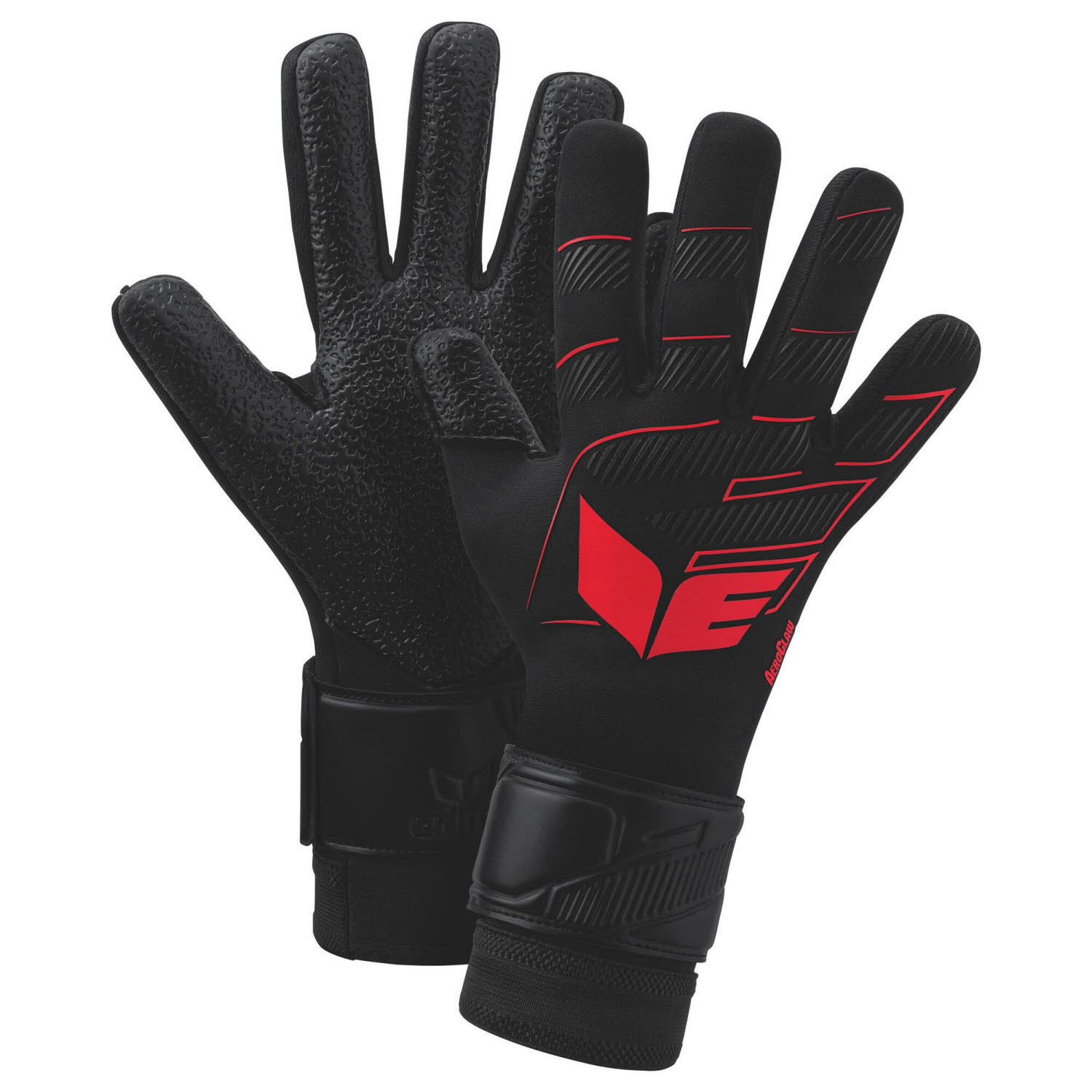 Erima Aeroclaw Star Erwachsene Torwarthandschuhe schwarz