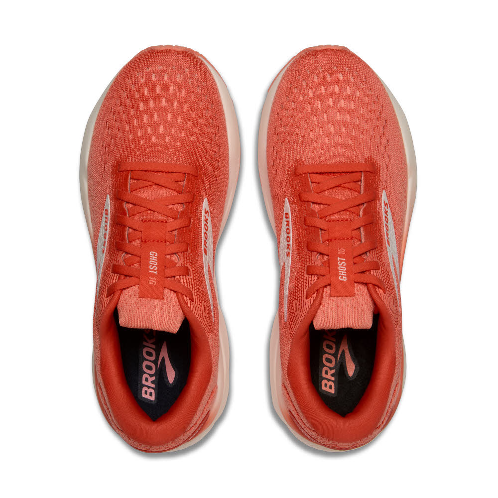 Brooks Ghost 16 Damen Laufschuhe Joggingschuhe coral/desert flower