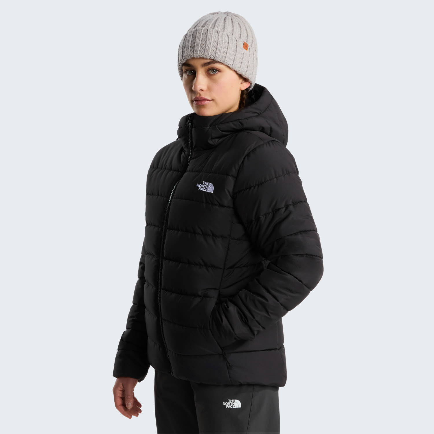 The North Face Aconcagua Damen Kapuzenjacke Daunenjacke schwarz