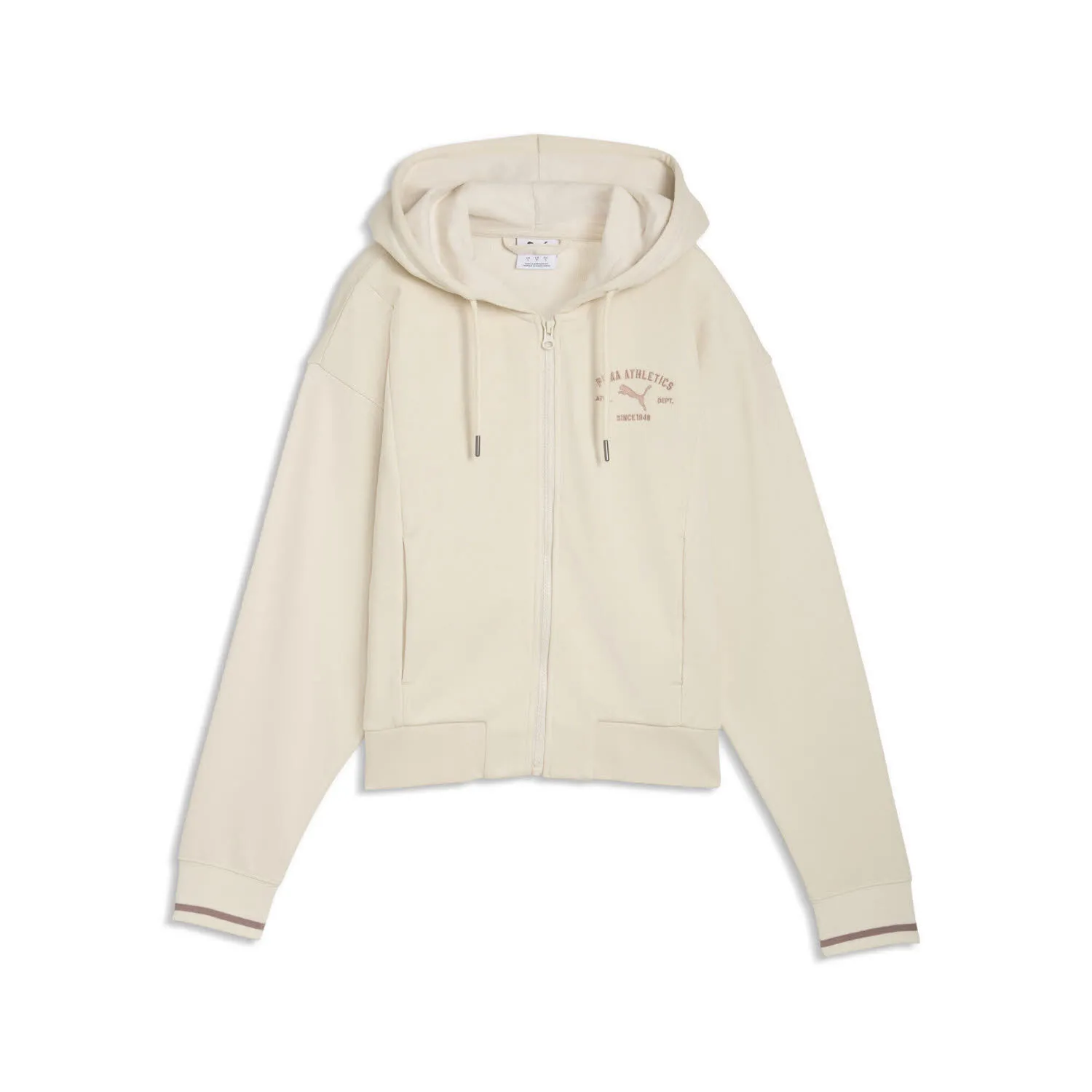 Puma Class Damen Kapuzenjacke weiß