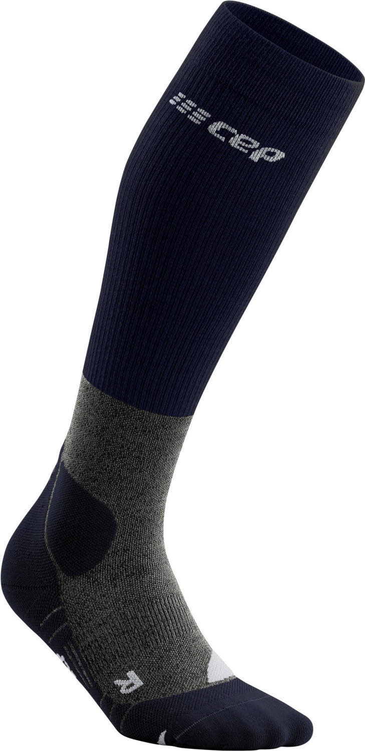 CEP hiking merino socks Herren Wandersocken Trekkingsocken lang peacoat/grey