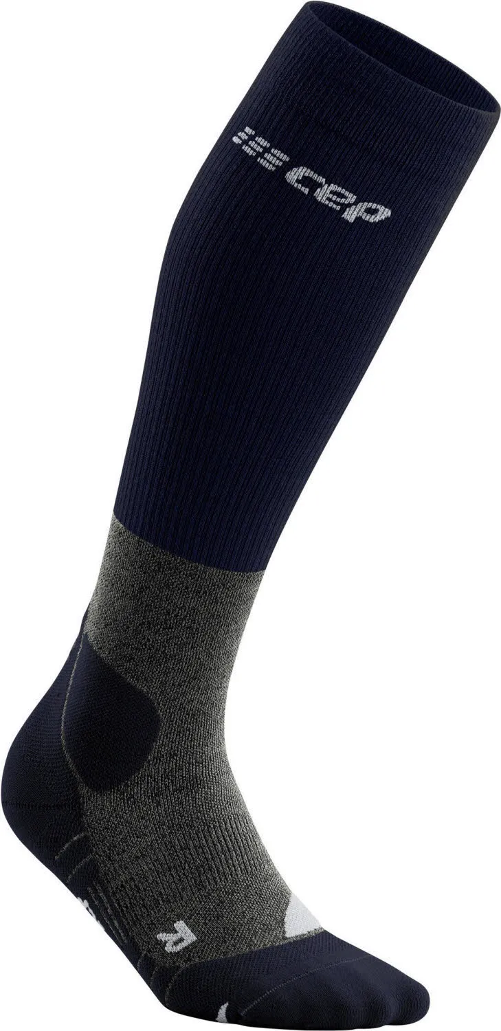 CEP hiking merino socks Herren Wandersocken Trekkingsocken lang peacoat/grey