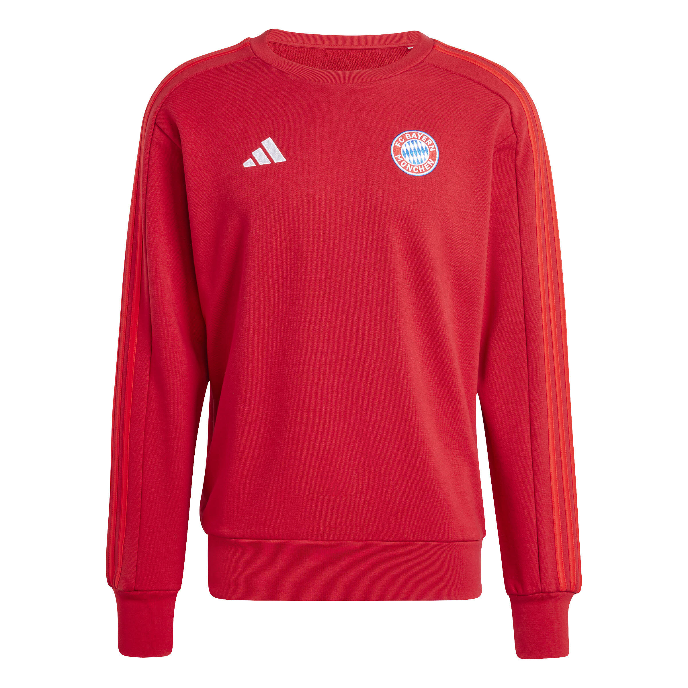 adidas FC Bayern München DNA Sweatshirt Pullover Herren rot