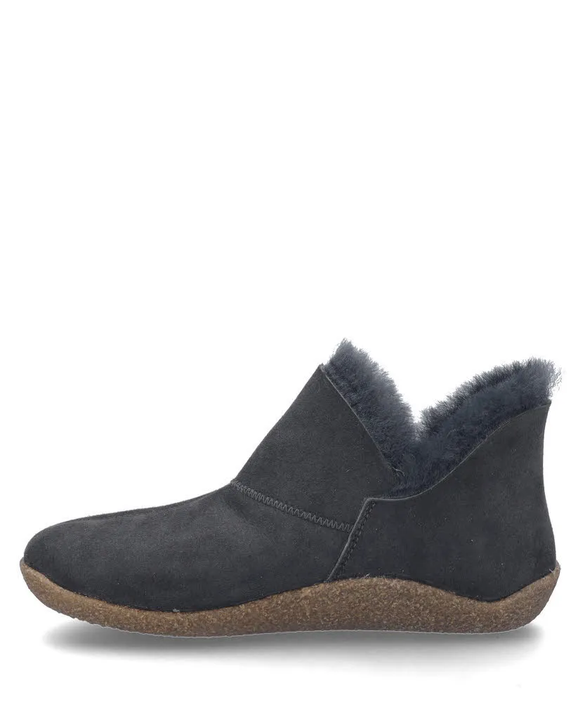 Josef Seibel Vinny 07 Damen Hausschuhe Filzschuhe anthrazit